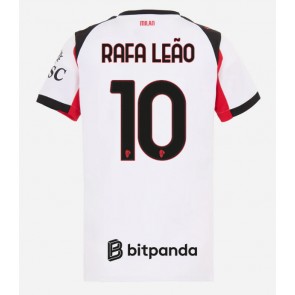 AC Milan Rafael Leao #10 Replika Bortatröja Damer 2025-26 Kortärmad
